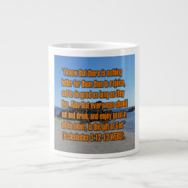 Predikaren 3:12-13 WEBU Mugg Jumbo Mugg