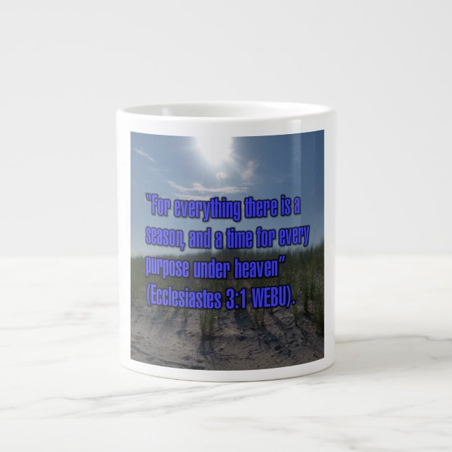 Predikaren 3:1 WEBU Mugg Jumbo Mugg (Framsidan)