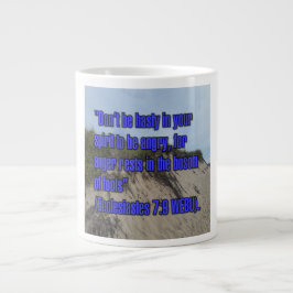 Predikaren 7:9 WEBU Mugg Jumbo Mugg