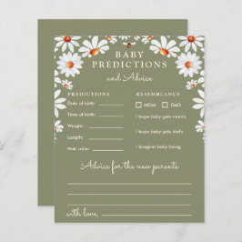 Predikationer och råd för daisy Baby