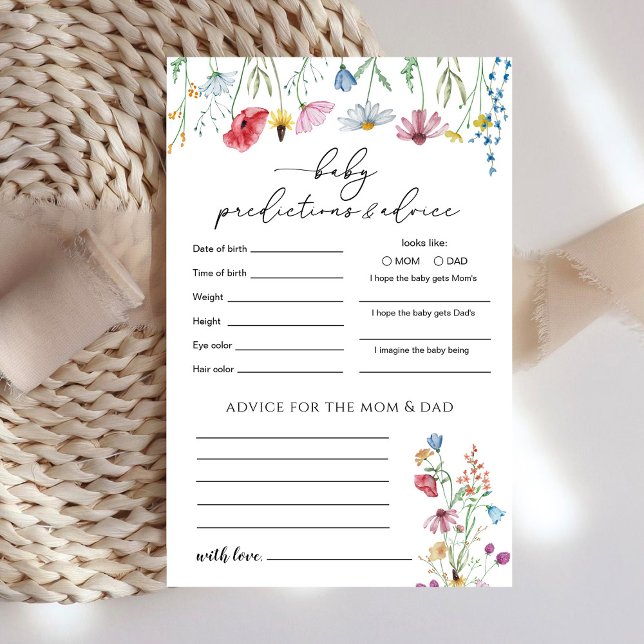 Predikationer och råd för Wildblommor Baby (Skapare uppladdad)