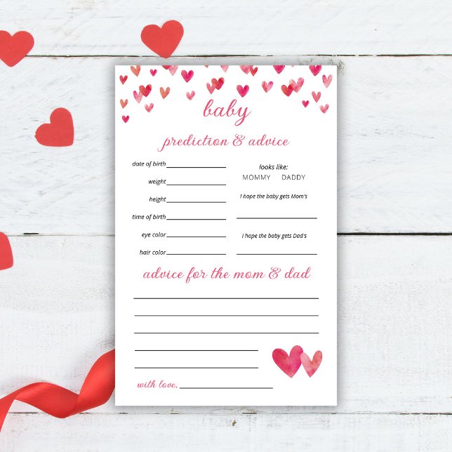 Predikationsspel för rosa Hearearts Flygblad (Skapare uppladdad)