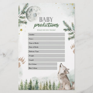 Predikationsspel för Varg Baby