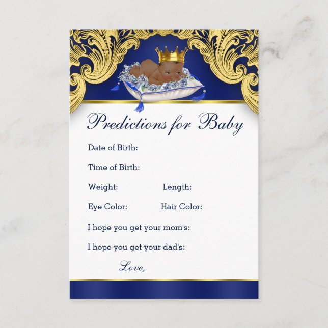 Prediktions- och rådgivningskort för afrikanska pr rådkort (Framsida)