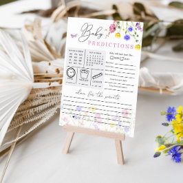 Prediktions- och rådgivningskortspel för Wildblomm