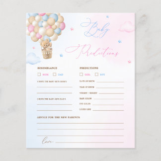 Prediktions- och rådgivningsspel för nalle Baby