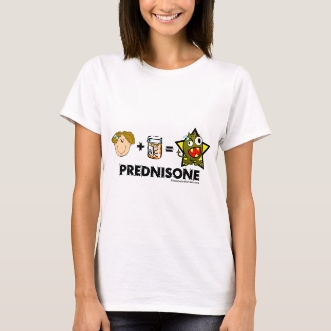 Prednisonemonster T Shirt (Framsida)