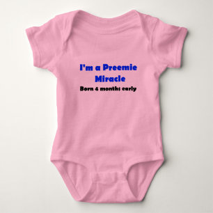 Preemie Miracle Born 4 månader tidigt, Boy T-shirt