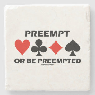 Preempt eller preempteds överbryggar humor 4 stenunderlägg