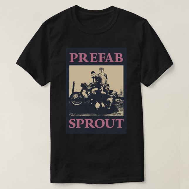 Prefab Sprout Sticker T Shirt (Design framsida)
