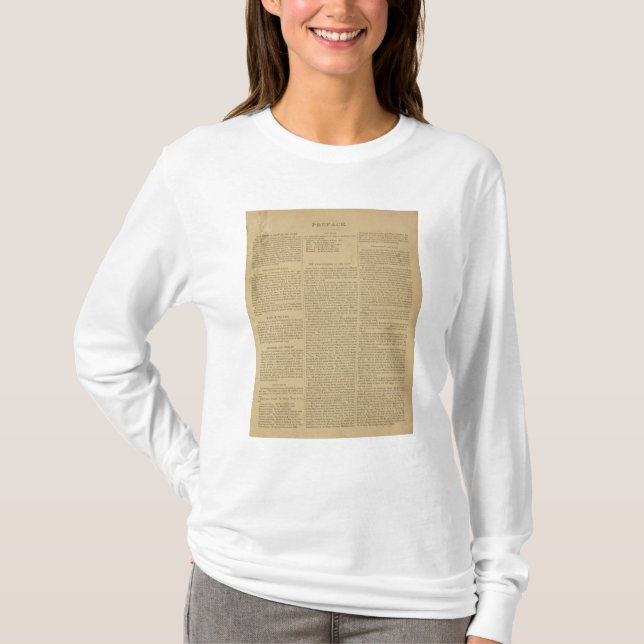 Prefacekartbok av det statligt av Maine Tee Shirt (Framsida)