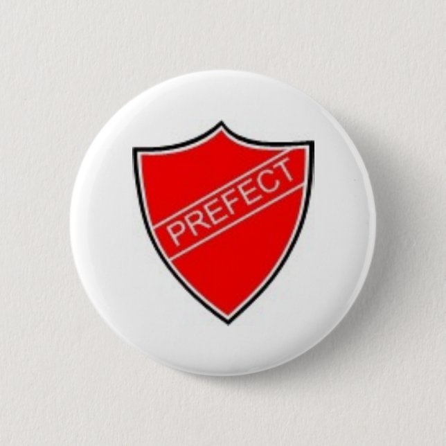 Prefect Badge Red Knapp (Framsida)