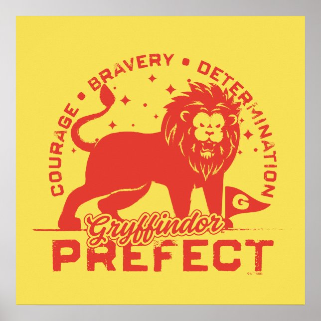 Prefektmärke för GRYFFINDOR™ Poster (Framsidan)