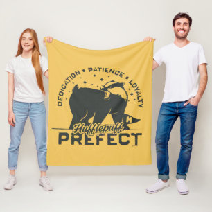 Prefektmärke för HUFFLEPUFF™ Fleecefilt
