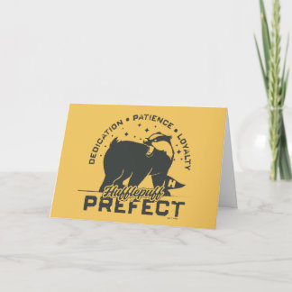 Prefektmärke för HUFFLEPUFF™ Kort