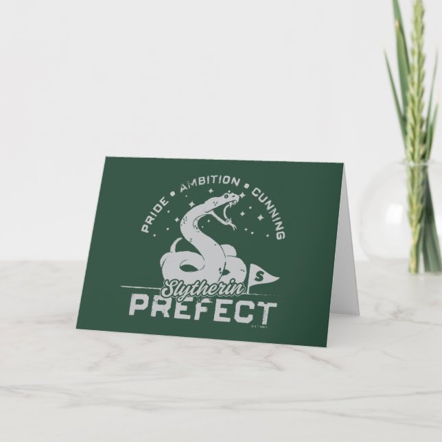 Prefektmärke för SLYTHERIN™ Kort (Framsida)