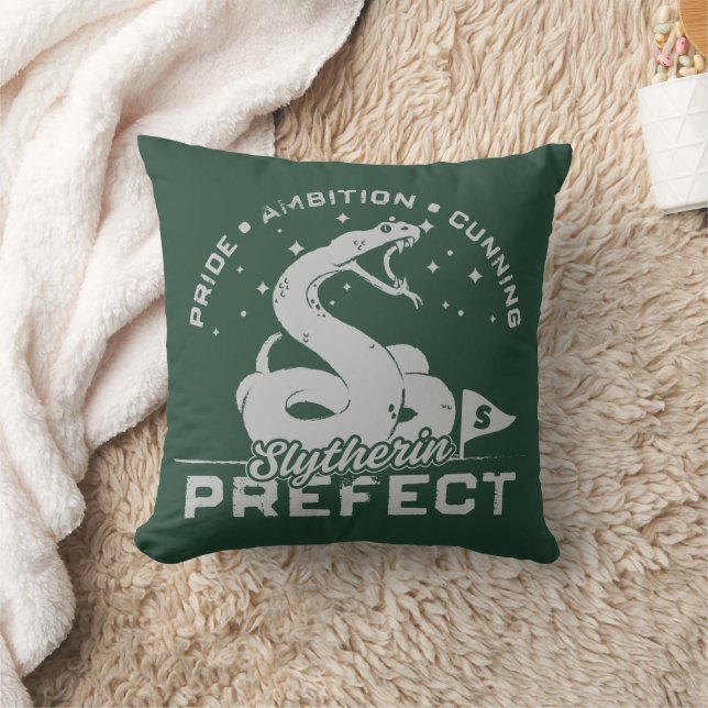 Prefektmärke för SLYTHERIN™ Kudde (Filt)
