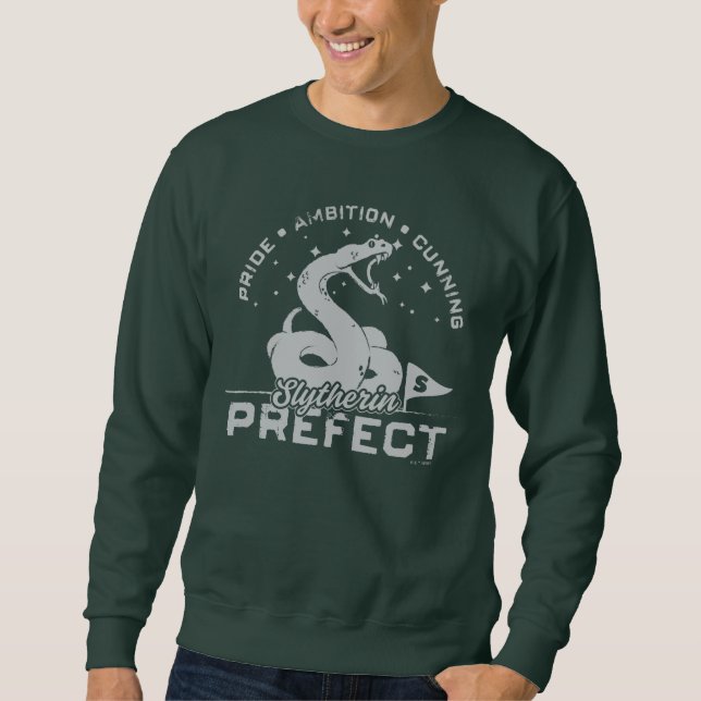 Prefektmärke för SLYTHERIN™ Lång Ärmad Tröja (Framsida)