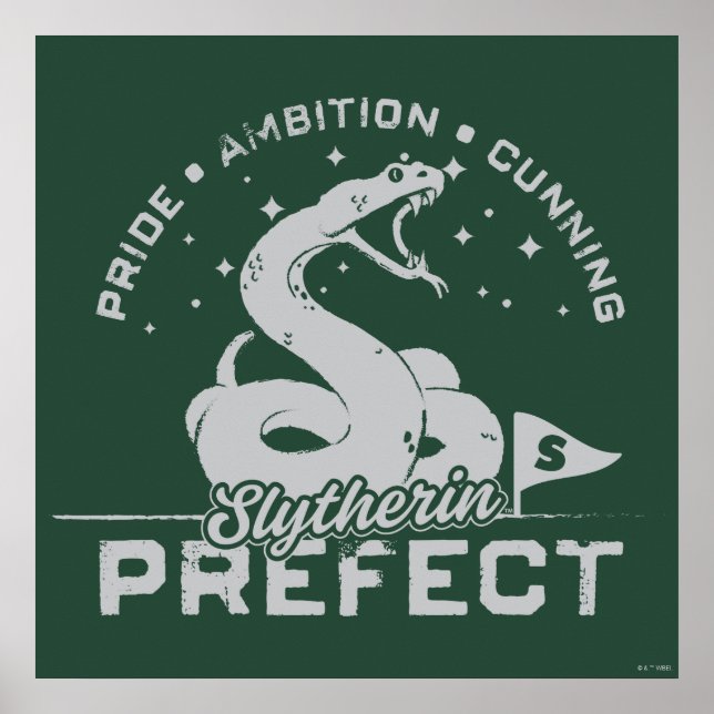 Prefektmärke för SLYTHERIN™ Poster (Framsidan)