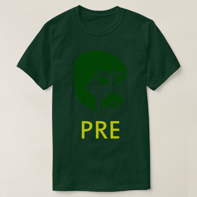 Prefontaine Cross country och Track Running T Shirt (Design framsida)