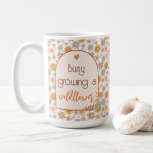 Pregancy Mamma-to-be Mugg Boho Wildblomma