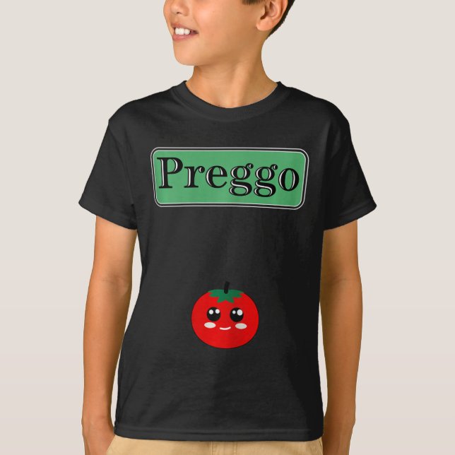 Preggo Sauce Funny Moderskap Halloween Costume Tom T Shirt (Framsida)