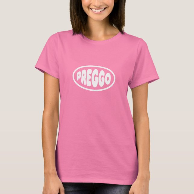 Preggo T Shirt (Framsida)