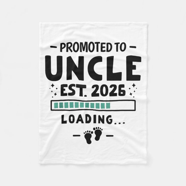 Pregnancy Announcement For Family Promoted To Uncl Fleecefilt (Framsidan)