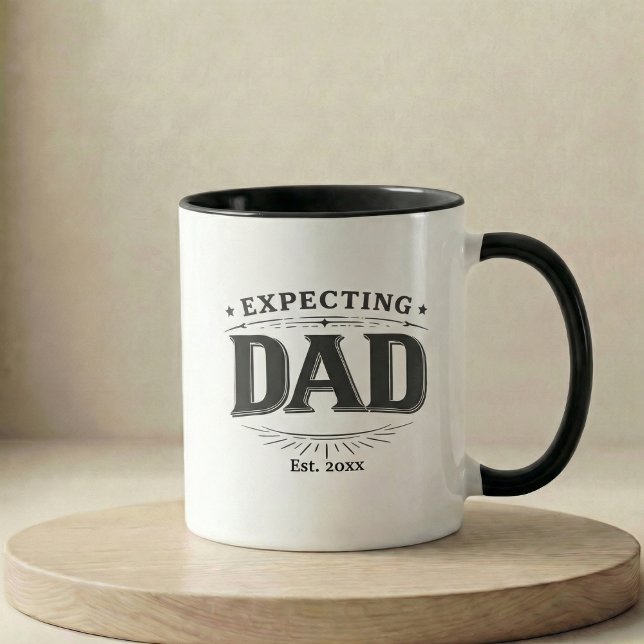 Pregnancy Announcement Gift Expecting Dad Mugg (Pregnancy Announcement Gift Expecting Dad Mug)
