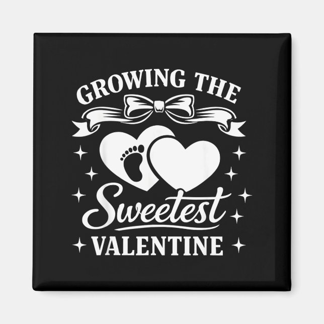 Pregnancy Announcement Growing The Sweetest Valent Magnet (Framsidan)