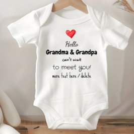 Pregnancy Announcement Idea, Future Grandparents,  T Shirt