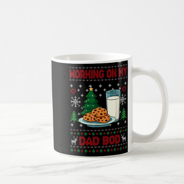 Pregnancy New Mom Baby Pregnant Christmas Matching Kaffemugg (Höger)