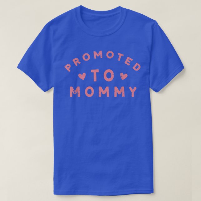 Pregnant Mom Future Mother Promoted To Mommy Pregn T Shirt (Design framsida)