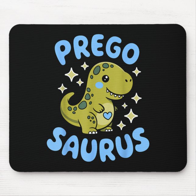 Pregosaurus Cute Retro Mommy Dinosaur Pregnancy An Musmatta (Framsidan)