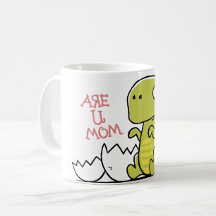 Pregosaurus Gravid Meddelande Kaffemugg