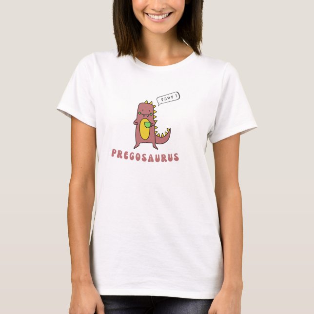 Pregosaurusskjorta, mamasaurusskjorta t shirt (Framsida)