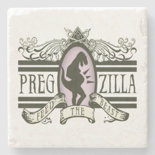 Pregzilla matning beasten stenunderlägg