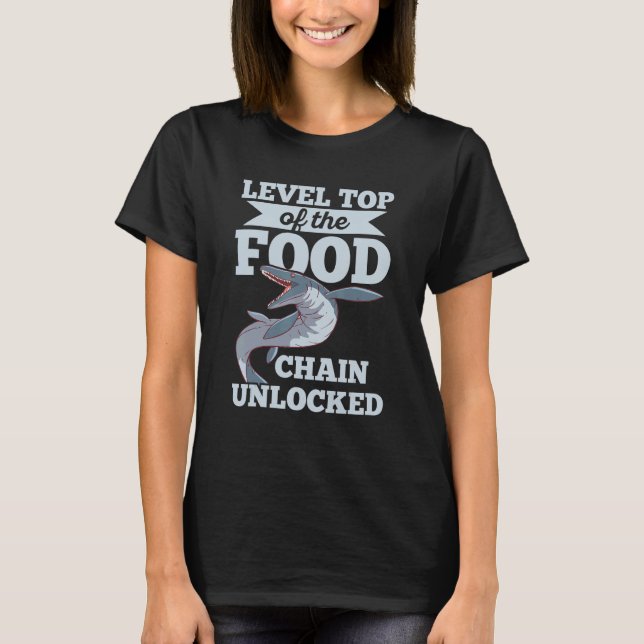 Prehistoric Mosasaurus Quote for a Mosasaurus Fan T Shirt (Framsida)