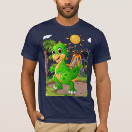PREHISTORISK DINOSAURIEVÄRLD T SHIRT