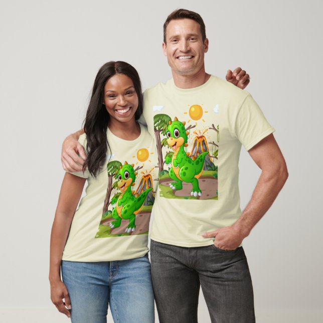 PREHISTORISK DINOSAURIEVÄRLD  T SHIRT (Unisex)