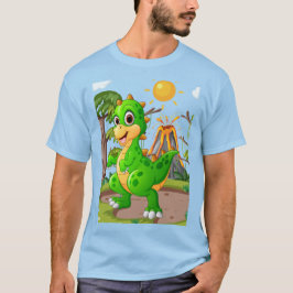 PREHISTORISK DINOSAURIEVÄRLD T SHIRT