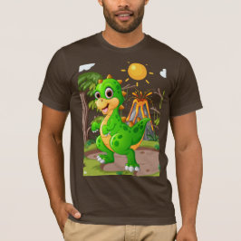 PREHISTORISK DINOSAURIEVÄRLD T SHIRT