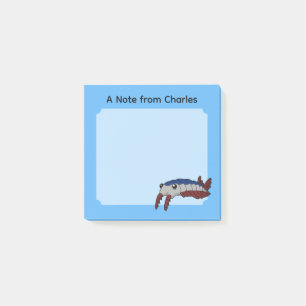 Prehistorisk djurAnomalocaris Post-it Block