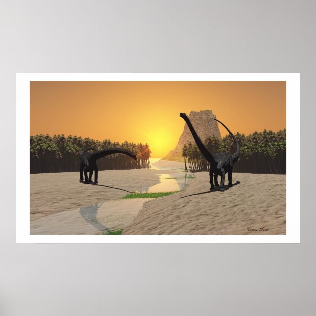 PREHISTORISK RIVRUTSKRIFT POSTER (Framsidan)