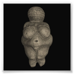 Prehistorisk venus Figurine Fototryck