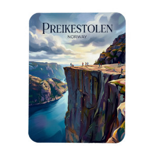 Preikestolen Norge Magnet