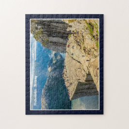 Preikestolen Norway Pulpit Rock Panorama Pussel
