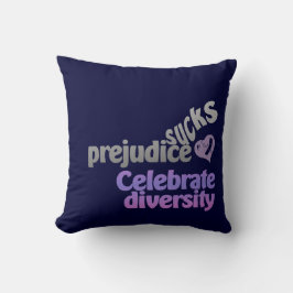 Prejudice Sucks anpassningsbar dekorativ kudde