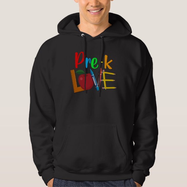 prek kärlek hoodie (Framsida)