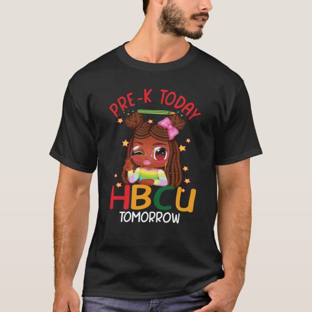 Prek Today Hbcu Tomorrow Future Hbcu Grad Kids Hbc T Shirt (Framsida)